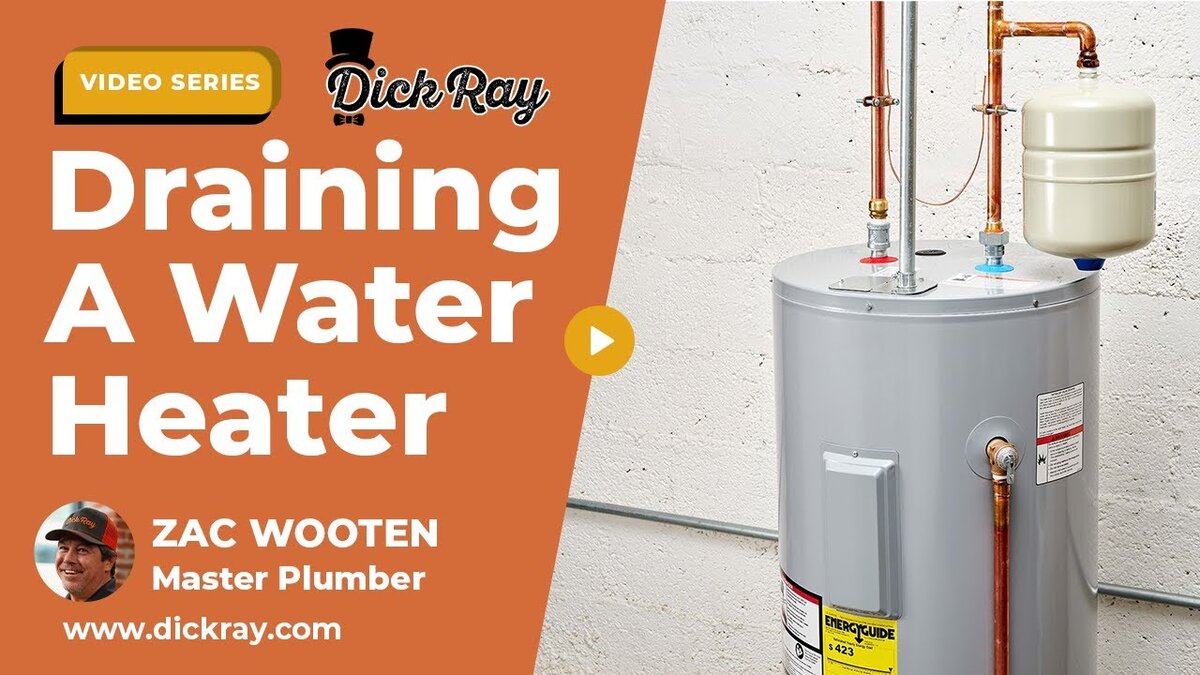 drain a water heater