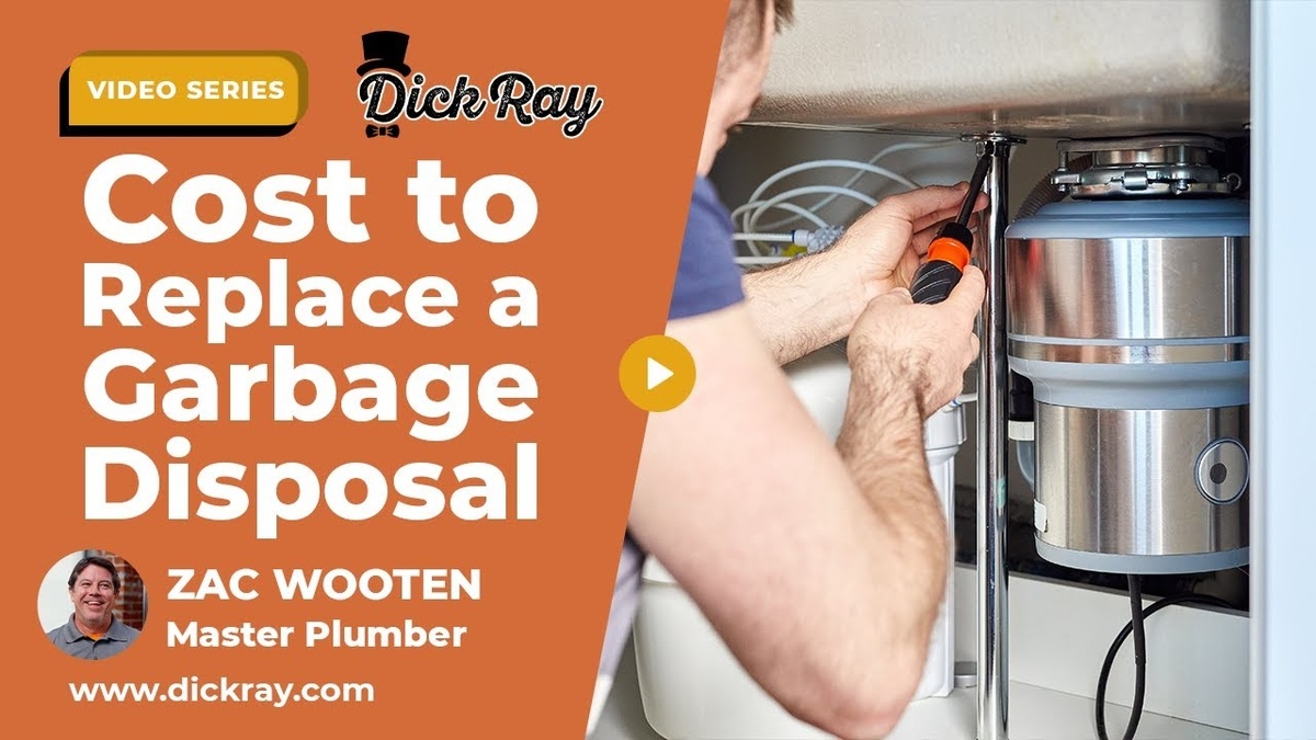 cost to replace a garbage disposal