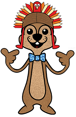 Dick Ray Critter- Thanksgiving - With Texture - New Image