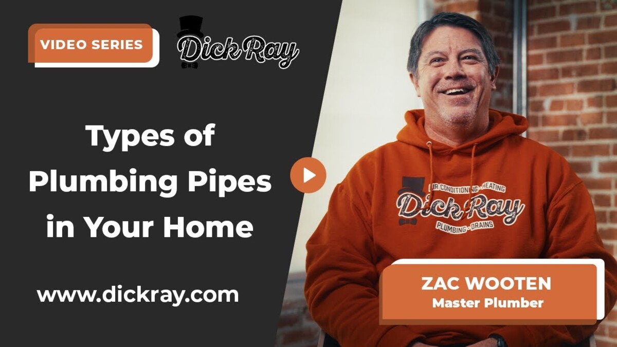 types of plumbing pipes